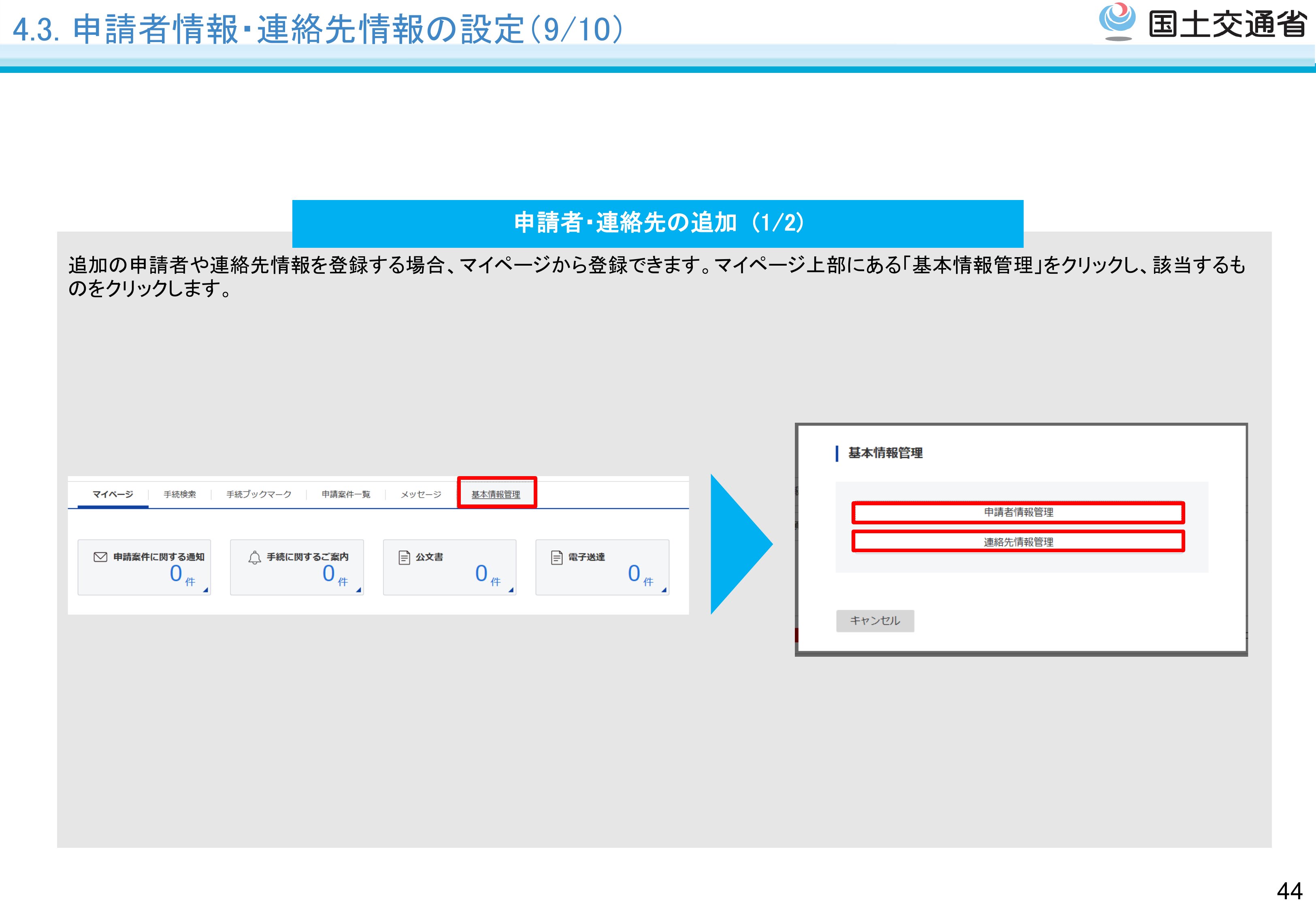 申請 - スライド45